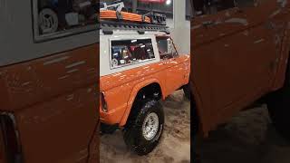 First gen classic Ford Bronco 4x4 build Orange Crush sema2024 [upl. by Ruenhs574]