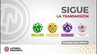 Sorteo Chispazo Clásico 10784 Tris Clásico 32967 Gana Gato 2747 y Melate Retro 1459 [upl. by Eserehs369]