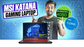 MSI Katana 15  i7 13620H RTX 4050  Gaming Laptop Review [upl. by Vogel]