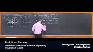 Working with Crystallographic Directions [upl. by Pirri]