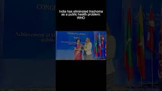 Todays News  Trachoma Eradicated in India A Public Health Triumph [upl. by Tullius]