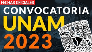 Convocatoria UNAM 2023 [upl. by Rubetta385]