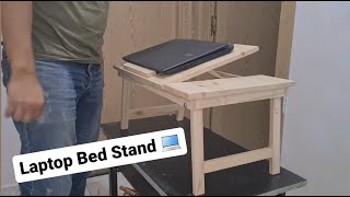 DIY Adjustable Laptop Stand [upl. by Wilow535]