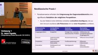 Jakob Kapeller Pluralismus in der Ökonomie  Eine wissenschaftstheoretische Perspektive [upl. by Eiramalegna591]