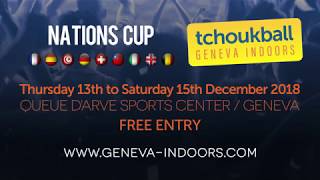 Tchoukball Geneva Indoors 2018 Teaser [upl. by Gershon]