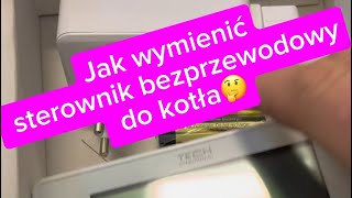 Jak wymienić sterownik bezprzewodowy do kotła elektrycznego timmleryt [upl. by Naginnarb]