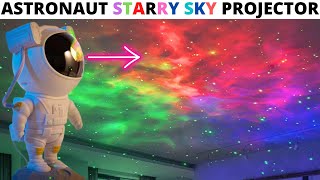 Astronaut Nebula Galaxy Star Night Light Projector Review Best Galaxy Star Projector Starry Sky [upl. by Akenat989]