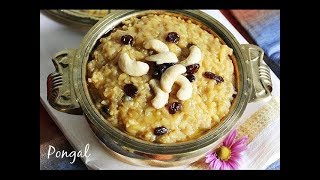 Cooking Chekara Pongali Sweet Pongal with Instant Pot [upl. by Affrica]