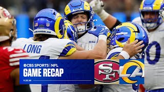 Rams COMPLETE double digit comeback in 4th quarter despite big day from Juwan Jennings  Game Recap [upl. by Digdirb59]