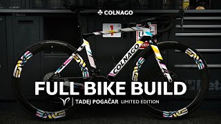 Full Bike Built Colnago V4Rs Tadej  the bike for the World Championships in Zurich [upl. by Lash]