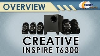 Creative 51MF4115AA002 Creative Inspire T6300 51 Speaker System Overview  Newegg Lifestyle [upl. by Alleris]