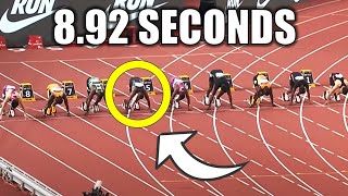 The 100 Meter Dash Is Crazier Than We Thought [upl. by Annahoj527]