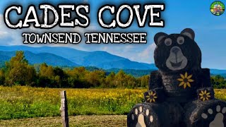 EXPLORING CADES COVE DRIVE LOOP  BEAUTIFUL MOUNTAINS  1800’s CHURCHES  WOOD CARVINGS [upl. by Adnoek]