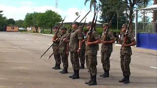 Treinamento da Guarda Bandeira do DCTA 2017 [upl. by Ahseinek]