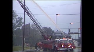 St Marys Catholic Church fire video [upl. by Odnomra907]