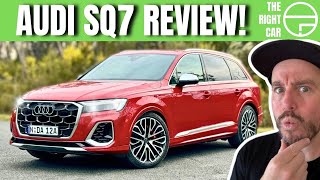 BEST 7 SEATER SUV EVER Audi SQ7 review [upl. by Htebazle]