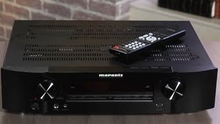 Marantz NR1403 review A slim simple receiver without frills [upl. by Glassco958]