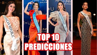 Miss Universo 2023 MI TOP 10 ANTES DE LA PRELIMINAR  ¿Quién es la mejor 👑 PREDICCIONES [upl. by Tchao793]