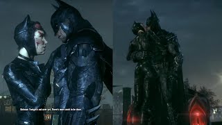 Batman Arkham Complete Catwoman Romance  All Catwoman Scenes [upl. by Nagrom]