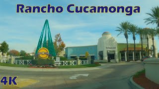 Rancho Cucamonga California USA 4K I DriveThru Grapeland [upl. by Enilecram738]