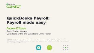 QuickBooks Payroll Payroll made easy [upl. by Eilloh620]