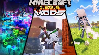 Top 20 Minecraft Mods For 1204  January 2024 [upl. by Delaryd398]