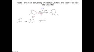 Acetal formation [upl. by Anirol]