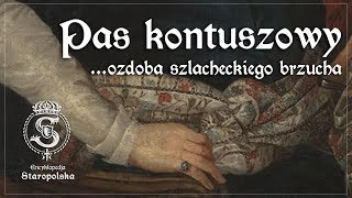 Pas KONTUSZOWY  ozdoba szlacheckiego BRZUCHA [upl. by Lombardo989]