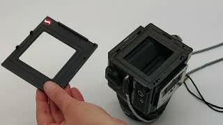 BRONICA ETR 45X6 DIGITAL ADAPTER  Instructions [upl. by Esaj]