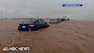 Western Texas slammed with severe flooding [upl. by Corty]