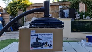 Aerated Retro Fit Bottom Drain Unboxing And Install [upl. by Ydnes]