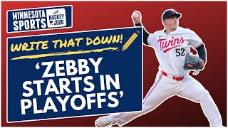 Minnesota Twins predictions Zebby Matthews MLB playoffs and more [upl. by Grous449]