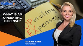 What is an operating expense [upl. by Aniweta]