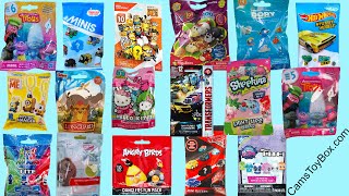 Blind Bags Opening Flip A Zoo Disney Frozen Trolls Series 6 5 Despicable Me 3 Finding Dory Transform [upl. by Airtemad313]