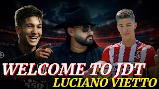 RASMI LUCIANO VIETTO WELCOME DI JDT [upl. by Pontone594]