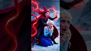 Frozen Elsa vs Sonic and john wick pikachu godzilla hulk saitama scarlet witch [upl. by Sarson]