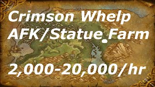 WoW 622 Instant Respawn Farming 2000  20000 Gold Per Hour Crimson Whelpling spotmonk version [upl. by Ainnat545]