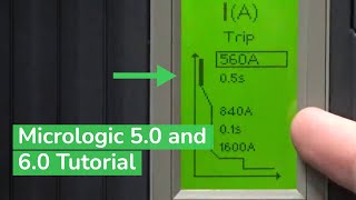 Micrologic 50 and 60 Tutorial for Schneider Circuit Breakers  Schneider Electric Support [upl. by Gio41]