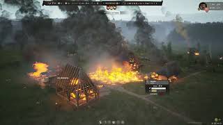 Large fires after Brigands attack  Manor Lords [upl. by Masson]