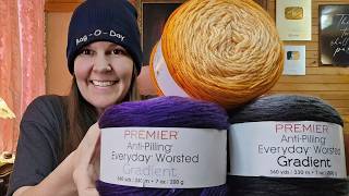 This Is The BEST OMBREGRADIENT EVER  Premier Gradient Yarn Review [upl. by Cristin]