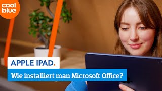 Wie installiert man Microsoft Office Programme auf dem iPad [upl. by Ialokin727]