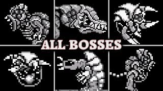 Metroid 2 Return of Samus  All Boss Fights amp Best Ending No Damage [upl. by Hebert]