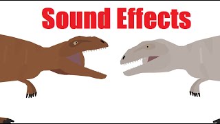 Dinosaur Planet CarcharodontosaurusAerosteon Sound Effects Made for me [upl. by Ainuj]