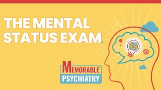 Mental Status Exam Mnemonics Memorable Psychiatry Lecture [upl. by Ellene]