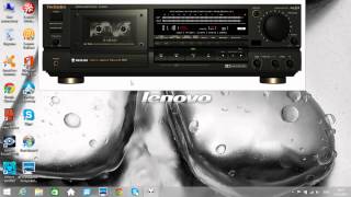 vintage skin kassette deck Technics for foobar2000 v10 [upl. by Edva329]