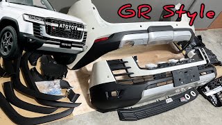 Land Cruiser LC300 GR Look Conversion Body Kit Upgrade [upl. by Syst]