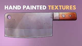 Quickies  Hand Painted Textures And Simple Stylized Shading [upl. by Ben]