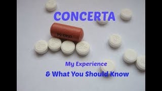 Concerta My Experience amp What You Should Know [upl. by Aihsram]