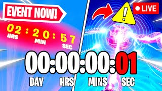 FORTNITE EVENT COUNTDOWN LIVE🔴 247 amp Ingame Event Right Now [upl. by Aleel]