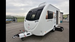 NEWSlimline Swift Sprite Compact 2022 model a great two berth tourer [upl. by Nommad]